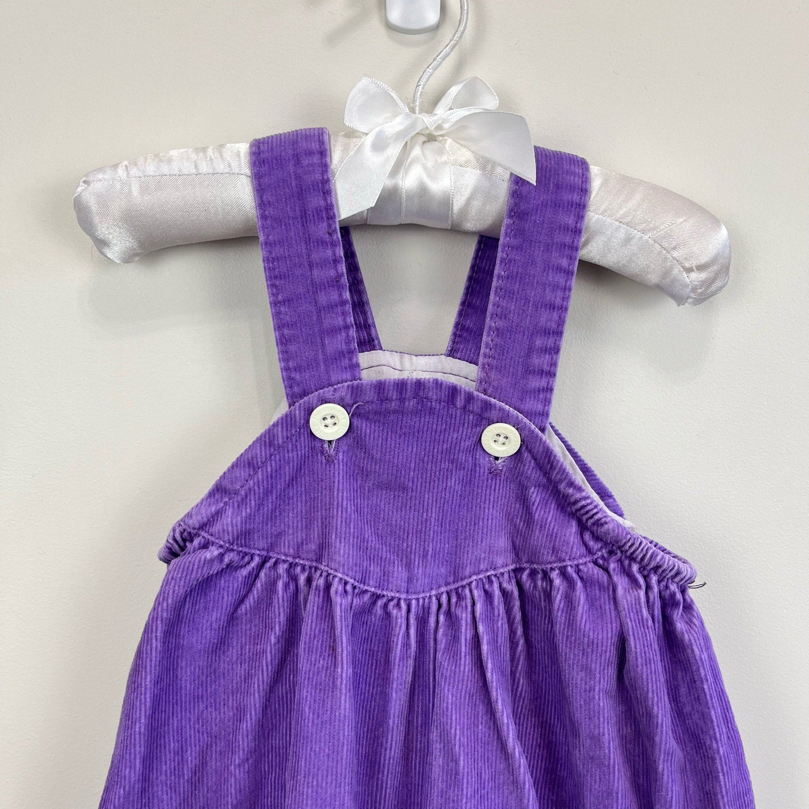 Vintage Healthtex Balloon Baby Purple Overalls 18 Months USA