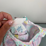Load image into Gallery viewer, Vintage Broadway Kids Pastel Floral Ruffle Shirt &amp; Suspenders Set 18 Months
