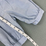 Load image into Gallery viewer, Vintage Toddle Tyke Blue and White Sailor Suit Romper 3 Months USA
