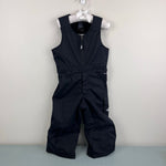 Load image into Gallery viewer, The North Face Kids Insulated Dryvent Snowsuit Bibs Black 2T
