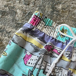 Load image into Gallery viewer, Vintage Pixie Playmates Beach City Shorts 3T USA
