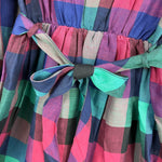 Load image into Gallery viewer, Vintage Halo Fashion Plaid Ruffle Dress
