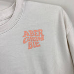 Load image into Gallery viewer, Abercrombie Kids Relaxed Fit Graphic Sweatshirt Groovy Hearts &amp; Flowers 9-10
