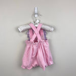 Load image into Gallery viewer, Vintage A Tiny Tots Original Pink Terry Sunsuit Flower Romper Baby Girl
