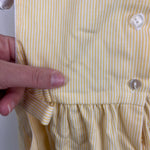 Load image into Gallery viewer, Vintage Samara Yellow Striped Flower Butterfly Dress 2T

