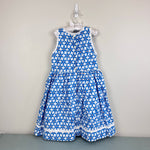Load image into Gallery viewer, Lilly Pulitzer Girls Sun Dress Coastal Blue Starfruit 7

