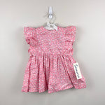 Load image into Gallery viewer, Vintage Samara Pink Floral Ruffle Dress 2T NWT
