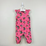 Load image into Gallery viewer, Mini Boden Pink Floral Corduroy Jumpsuit Overalls 12-18 Months
