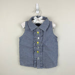 Load image into Gallery viewer, Vintage Kid Zone Ruffle Gingham Plaid Sleeveless Top 4T NWT
