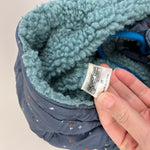Load image into Gallery viewer, Patagonia Reversible Tribbles Hoody Jacket Blue Gray Stars 2T
