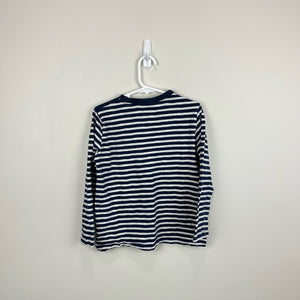 Mini Boden Mixed Stripe Long Sleeve T-Shirt 6-7