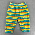 Load image into Gallery viewer, Vintage Y2K Le Top Zoo Friends Stripe Polka Dot Velour Outfit 3 Months
