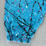 Load image into Gallery viewer, Vintage Florida Surf Blue Paint Splatter Printed Pants 4T
