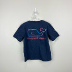 Load image into Gallery viewer, Vineyard Vines Navy Blue Ombre Whale Pocket T-Shirt 4T
