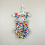 Load image into Gallery viewer, Mini Boden Floral Bathing Suit 6-12 Months
