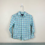 Load image into Gallery viewer, Vineyard Vines Plaid Whale Shirt Small (8-10)
