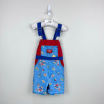 Load image into Gallery viewer, Vintage OshKosh B'gosh Beach Beach Shortalls 4T USA
