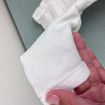 Load image into Gallery viewer, Janie and Jack White Flower Embroidered Jeans 3-6 Months
