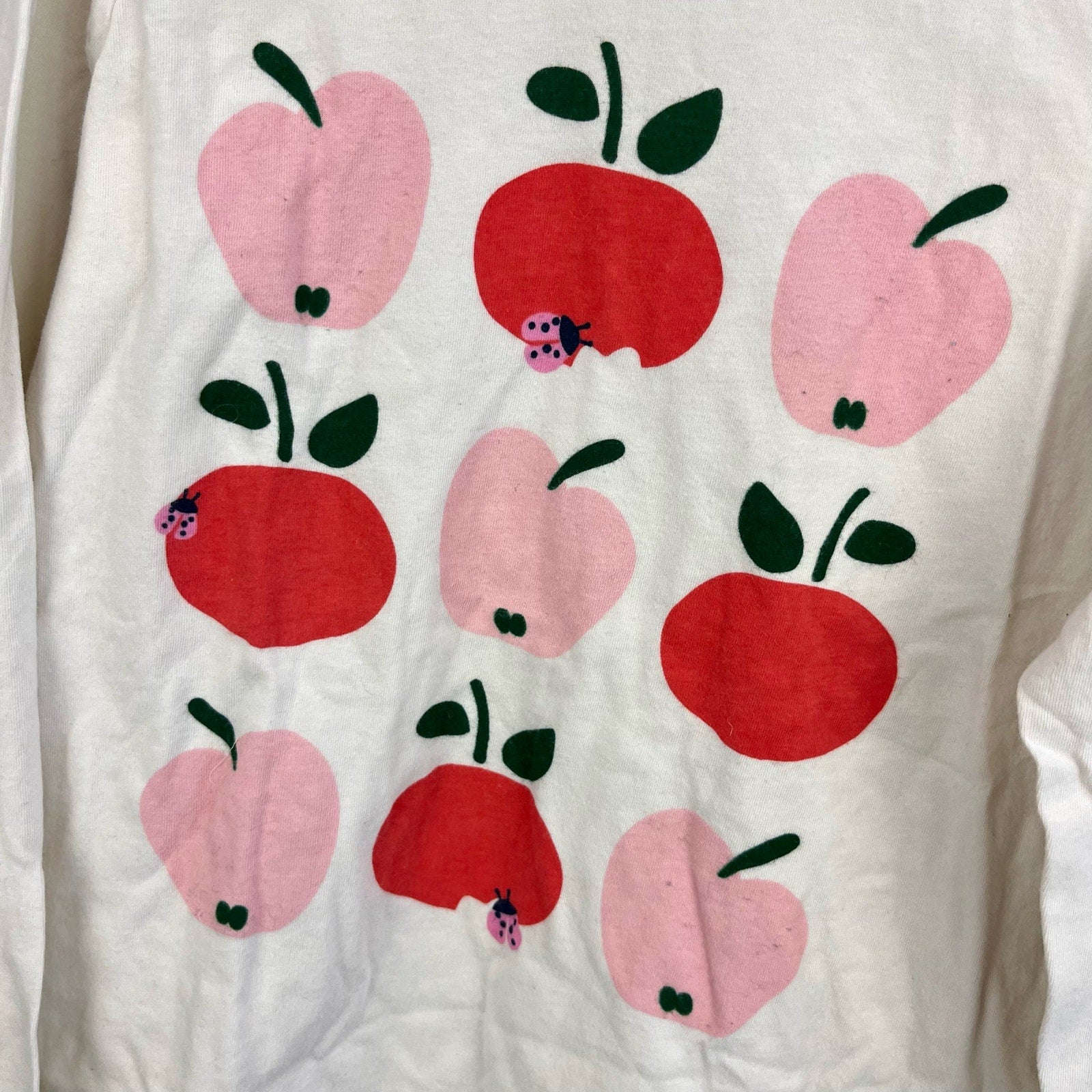 Hanna Andersson Long Sleeve Apple Tee 130 cm 8