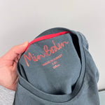 Load image into Gallery viewer, Mini Boden Graphic Layers T-Shirt Smoke Grey Space 7-8
