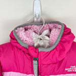 Load image into Gallery viewer, The North Face Girls Moondoggy 2.0 Hooded Puffer jacket 6-12 Months
