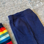 Load image into Gallery viewer, Hanna Andersson Navy Rainbow Tights Bundle
