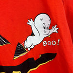 Load image into Gallery viewer, Vintage Y2K Casper the Friendly Ghost Jack-o-Lantern T-Shirt Kids Medium

