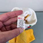 Load image into Gallery viewer, Vintage Sears Yellow Fruit Turtleneck Medium 4-5
