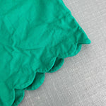 Load image into Gallery viewer, J. Crew Girls Green Scalloped Hem Shorts 10
