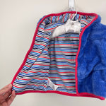 Load image into Gallery viewer, Magnetic Me Fleece Bear Hoodie Jacket Blue 6-12 Months
