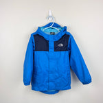 Load image into Gallery viewer, The North Face Tailout Rain Jacket Blue 4T
