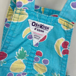 Load image into Gallery viewer, Vintage OshKosh B'gosh Fruit Shortalls 2T USA
