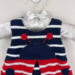 Load image into Gallery viewer, Florence Eiseman Knit Ladybug Romper 3 Months
