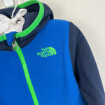 Load image into Gallery viewer, The North Face Blue Glacier Full Zip Hoodie 18-24 Months
