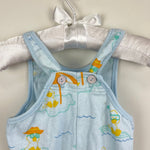 Load image into Gallery viewer, Vintage Carter's Blue Beach Overalls 9 Months USA
