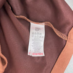 Load image into Gallery viewer, Happily Grey Kids Faux Brown Suede Wrap Skirt M 7/8
