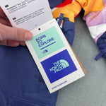 Load image into Gallery viewer, The North Face Kids' Freedom Insulated Ski Jacket Cave Blue Collage Shapes 2T NWT
