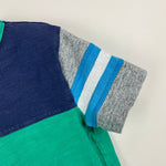 Load image into Gallery viewer, Mini Boden Short Sleeve Color Block T-Shirt 5-6
