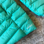 Load image into Gallery viewer, Lands' End Kids Down Insulated Hooded Jacket Aqua M 10-12
