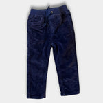 Load image into Gallery viewer, Hanna Andersson Pull-On Slim Corduroy Pants Navy 90 cm 3T
