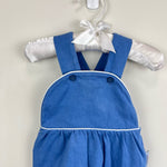 Load image into Gallery viewer, Nantucket Kids Seabury Sunsuit Ultramarine Blue 6-9 Months
