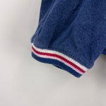 Load image into Gallery viewer, Vintage Weebok Classic Navy Blue Terry Shortall Romper 24 Months
