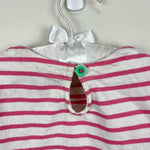 Load image into Gallery viewer, Mini Boden Pink Stripe Sequin Seashell Dress 3-4
