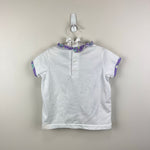 Load image into Gallery viewer, Vintage 90s Y2K Noddy Short Sleeve Floral Ruffle T-Shirt 3T
