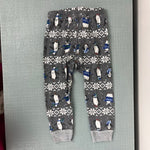 Load image into Gallery viewer, Hanna Andersson Organic Cotton Long John Pajamas Winter Penguins 80/85 cm 2T
