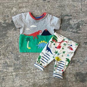 Mini Boden Reversible Dinosaur Playset 3-6 Months