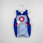 Load image into Gallery viewer, Vintage Tiny Tots Original Baseball Romper Set 24 Months NWT
