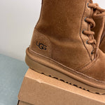 Load image into Gallery viewer, Ugg Kids' Neumel High Suede Sheepskin Chukka Boot Chestnut 13
