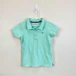 Load image into Gallery viewer, Vineyard Vines Girls Classic Green Pique Polo Shirt Small 7-8
