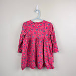 Load image into Gallery viewer, Vintage OshKosh B'gosh Long Sleeve Pink Floral Dress 4T USA
